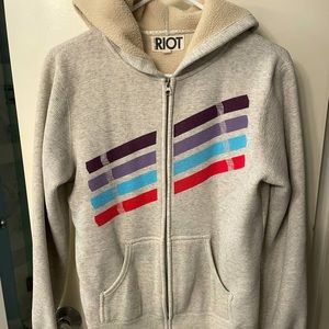 sub urban RIOT sweatshirt jacket hoodie